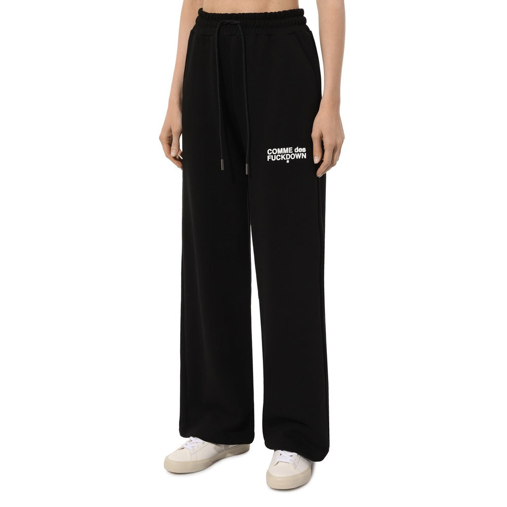 comme des fuckdown - pantaloni felpa neri