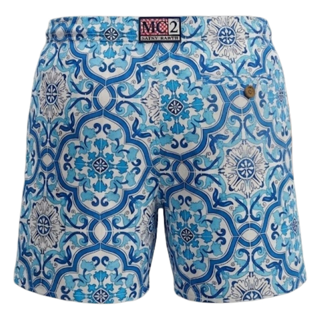 mc2 saint barth - costume sicily tile