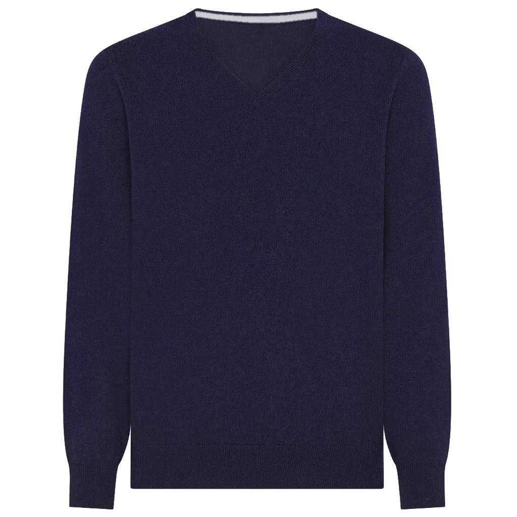 emilio romanelli - maglia scollo V finezza 12