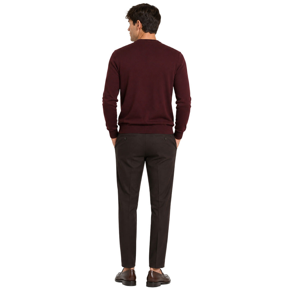 alpha studio - Maglia girocollo lana merino