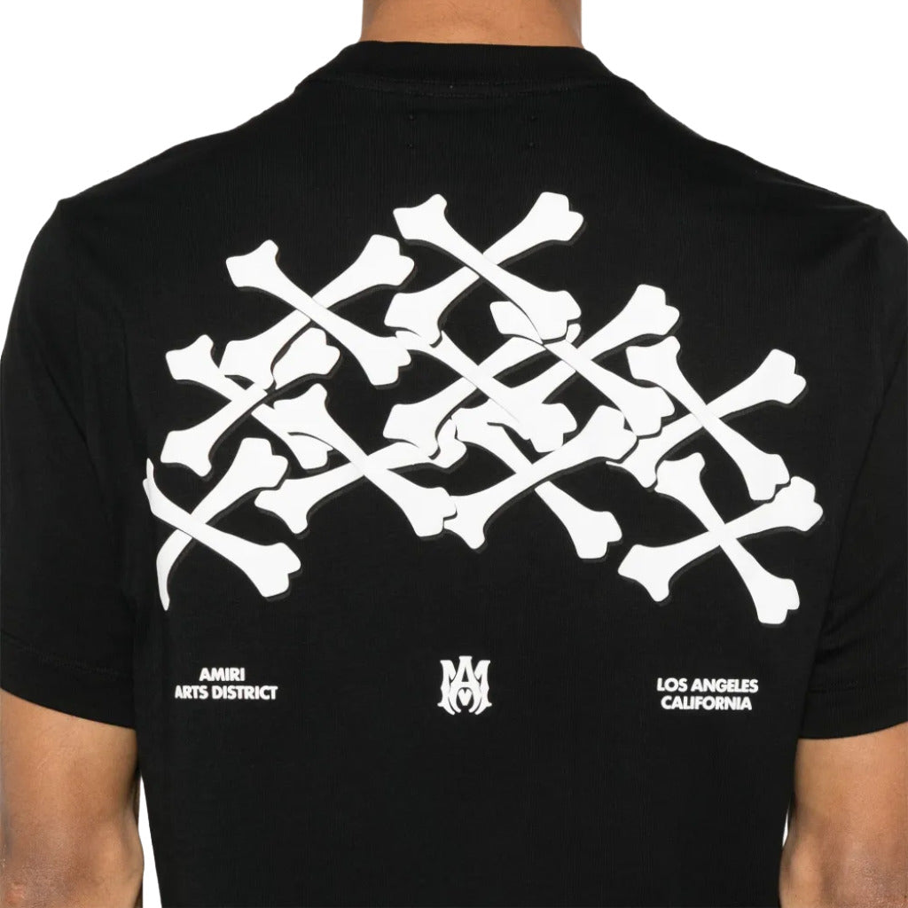 amiri - bones stacked t-shirt