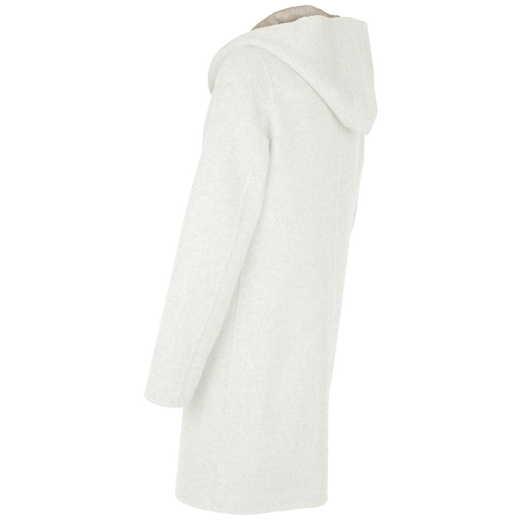 loro piana tessuto - cappotto capolavoro bianco