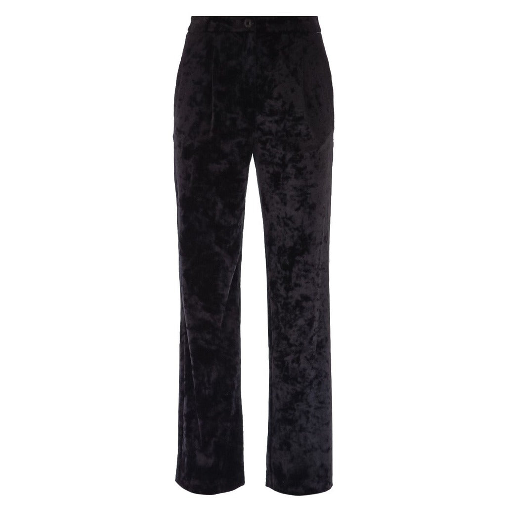 patrizia pepe - pantaloni velluto nero