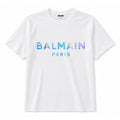 balmain - t-shirt balmain paris fluo