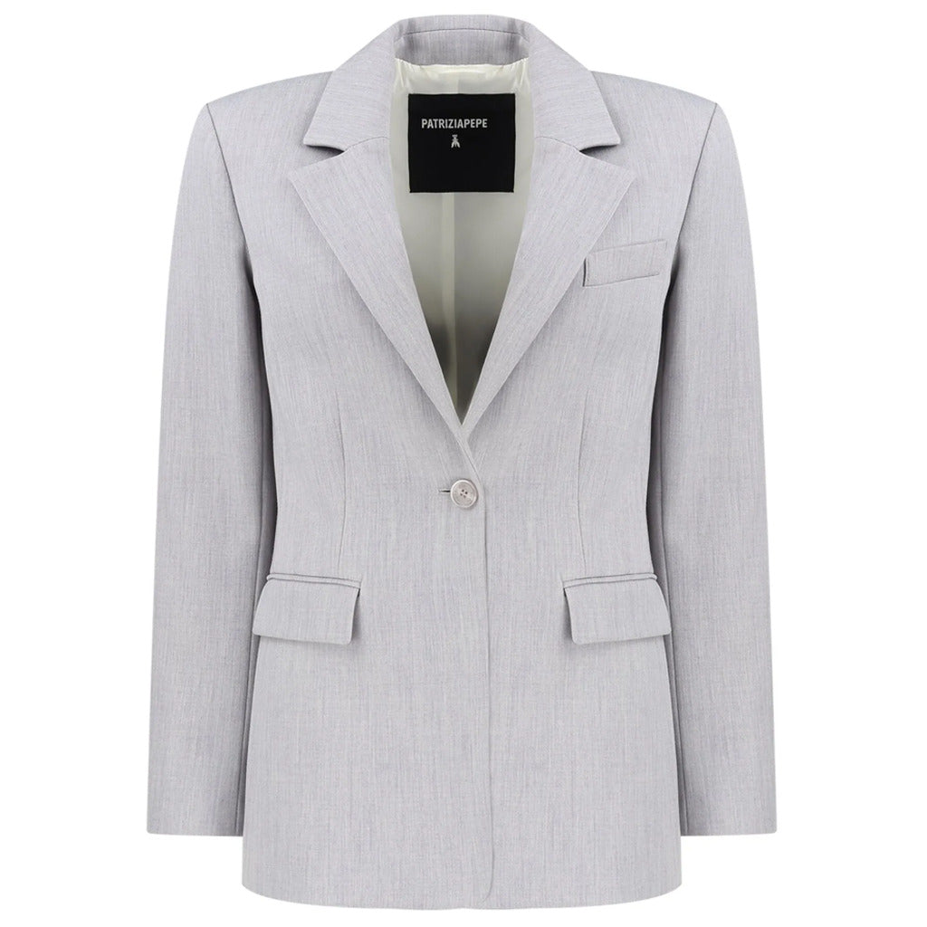 patrizia pepe - giacca grigio melange