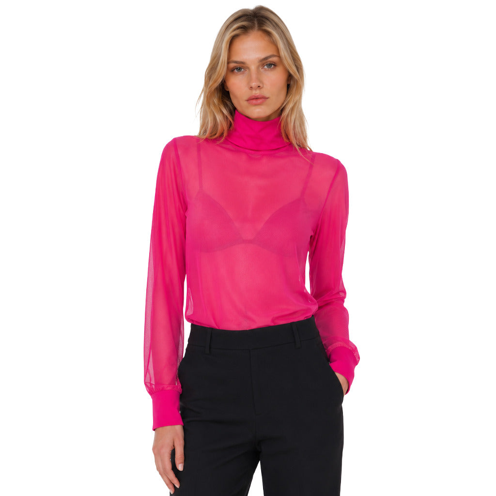 pinko - verdeca blusa georgette
