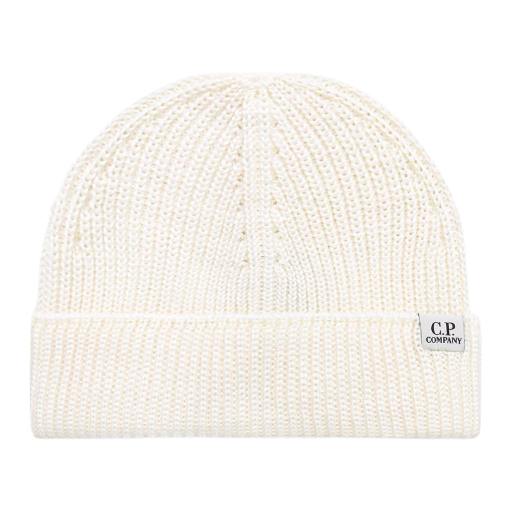 c.p. company - berretto unisex knit beige