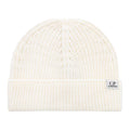 c.p. company - berretto unisex knit beige