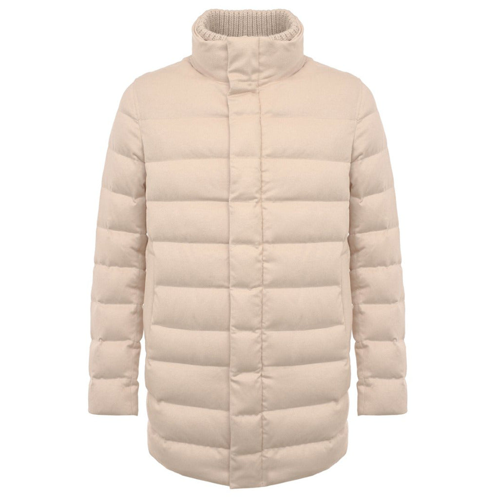herno - piumino cashmere beige
