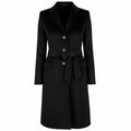 loro piana tessuto - cappotto capolavoro nero