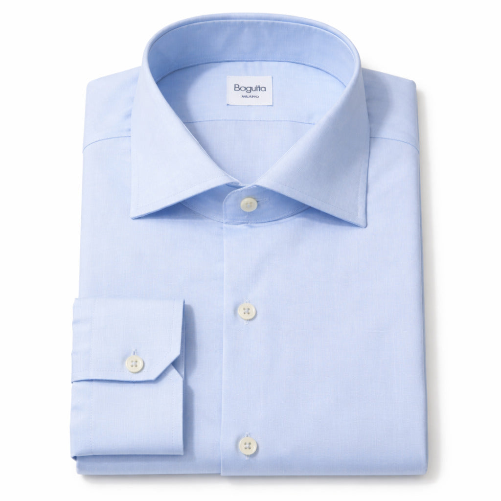 bagutta - camicia brando collo italiano