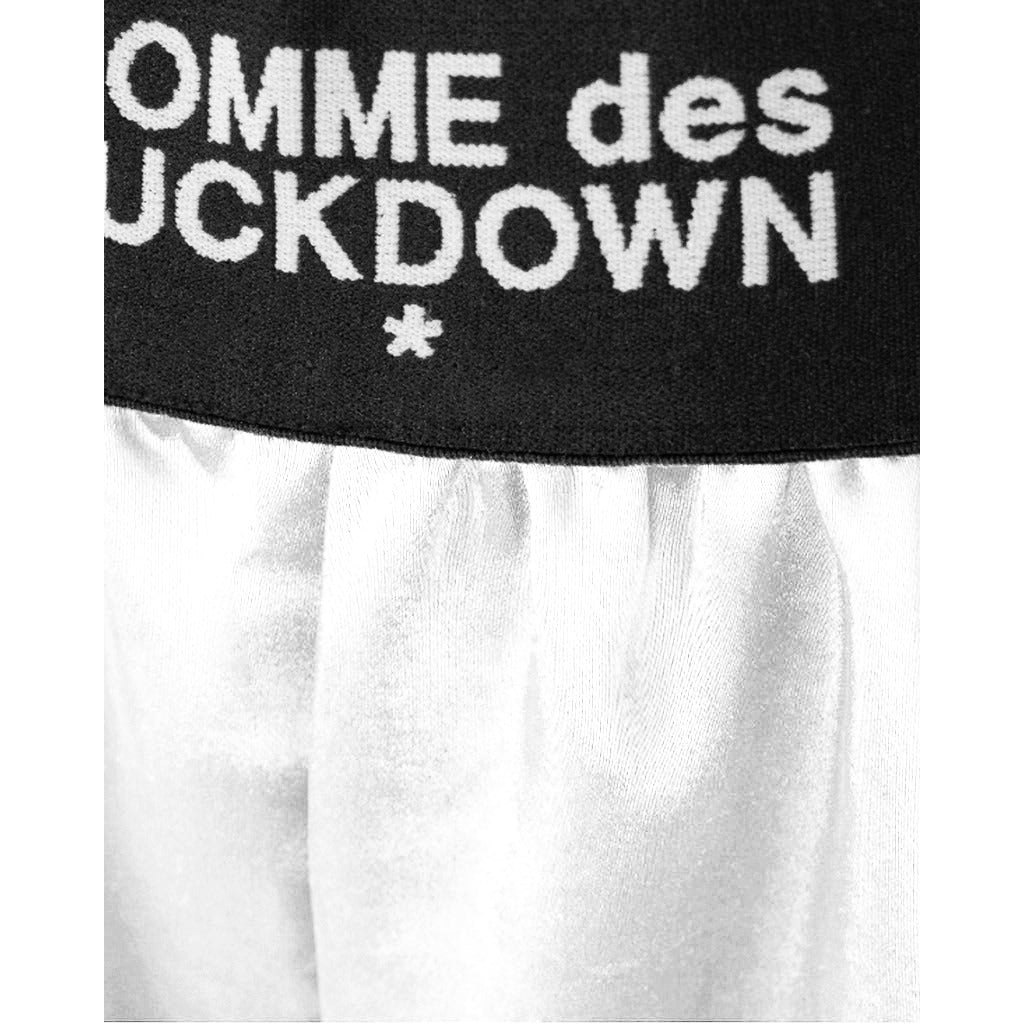 comme des fuckdown - shorts in modal bianchi