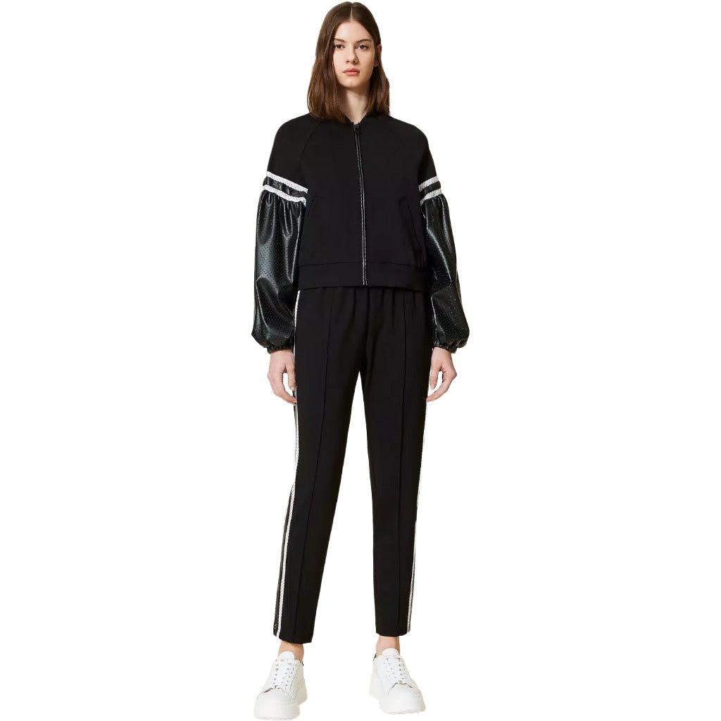 twinset - pantaloni bande laterali
