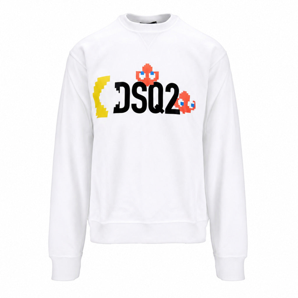 dsquared2 - felpa girocollo Pac-Man