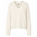 alpha studio - scollo v m/l boxy weaving