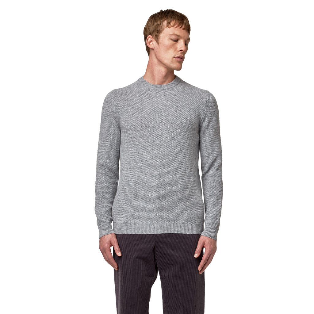 alpha studio - girocollo chicco riso grigio