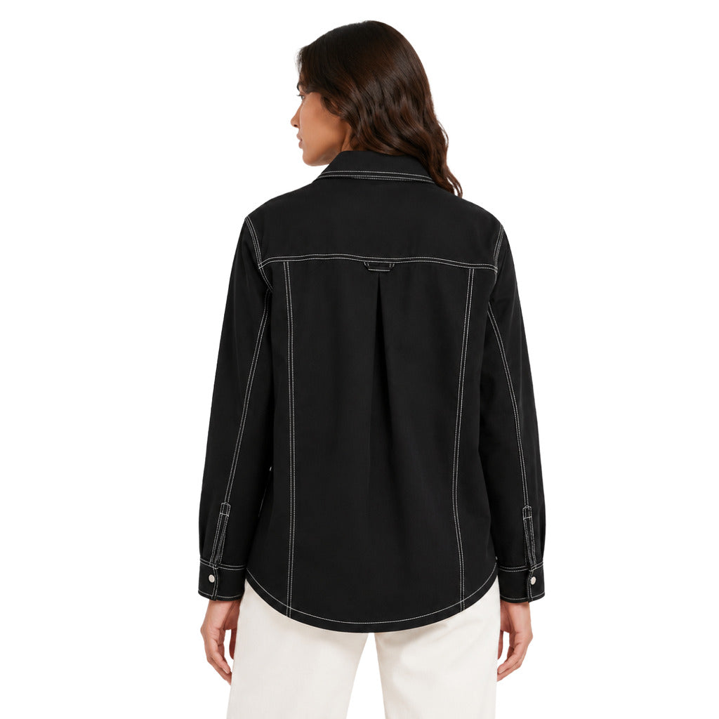 moose knuckles - Camicia taschino con pelo