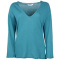 alpha studio - maglia scollo V verde