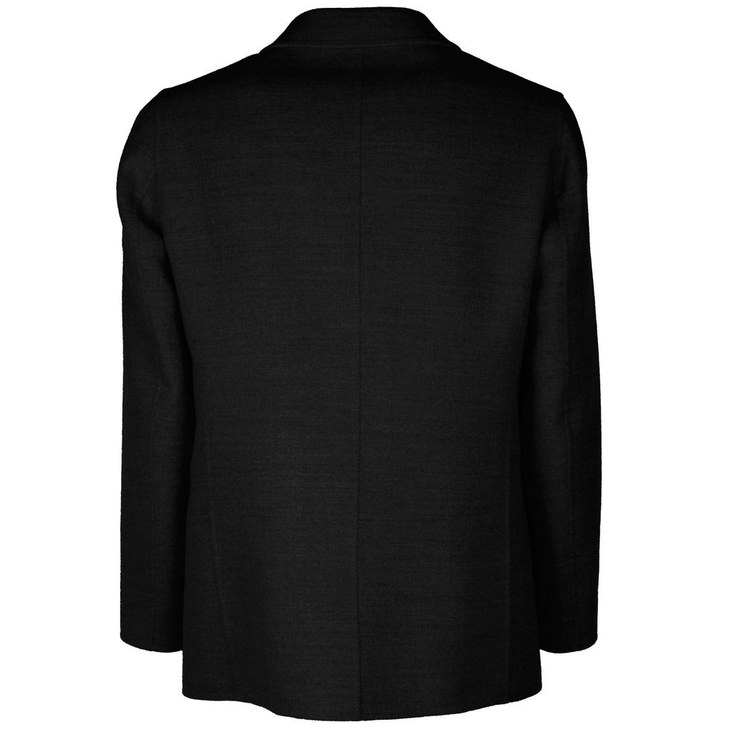 loro piana tessuto - giacca nera