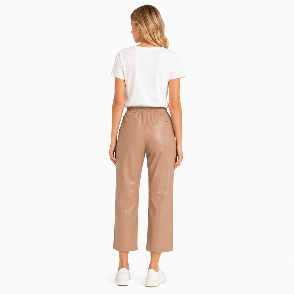 pinko - pantalone in pelle