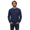 bagutta - girocollo finezza 16 bluette