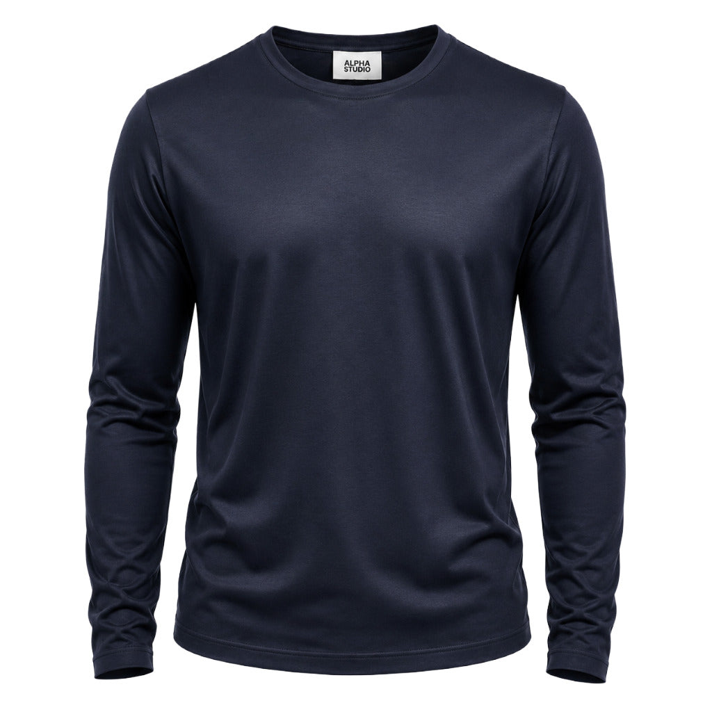 alpha studio - t-shirt mercerizzato