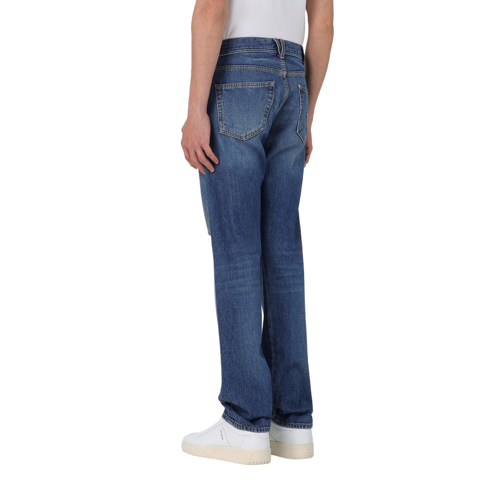 victory gate - denim slim fit indaco