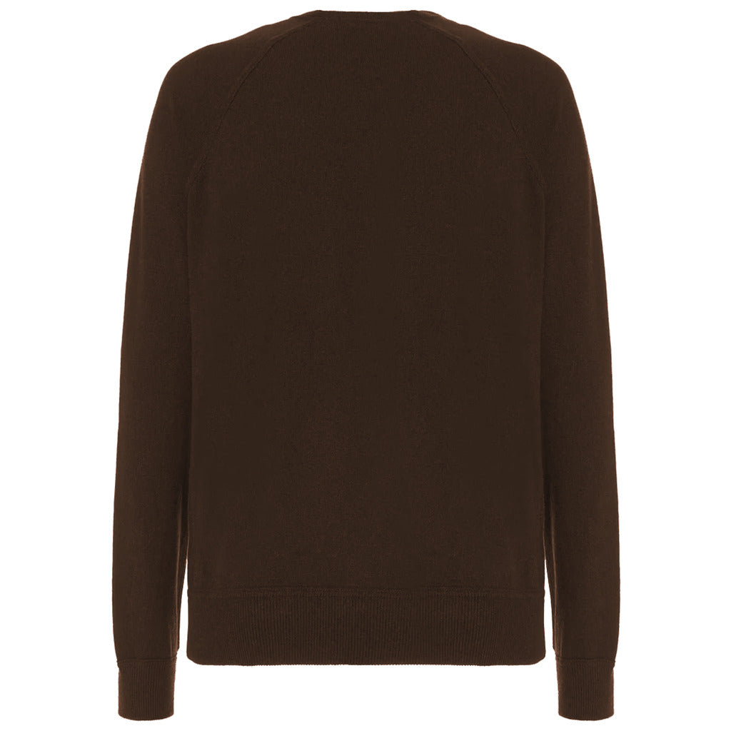 malo - paricollo misto cashmere moro
