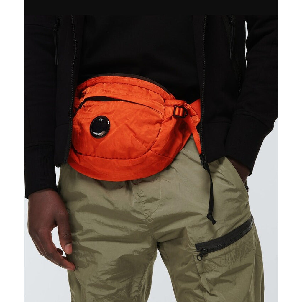 c.p. company - marsupio nylon orange