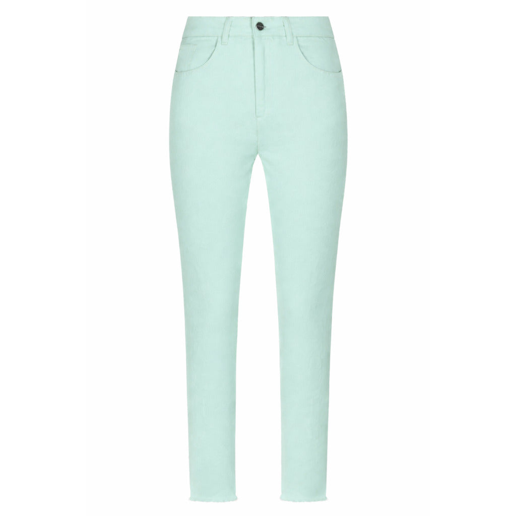 hinnominate - pantaloni verde acqua