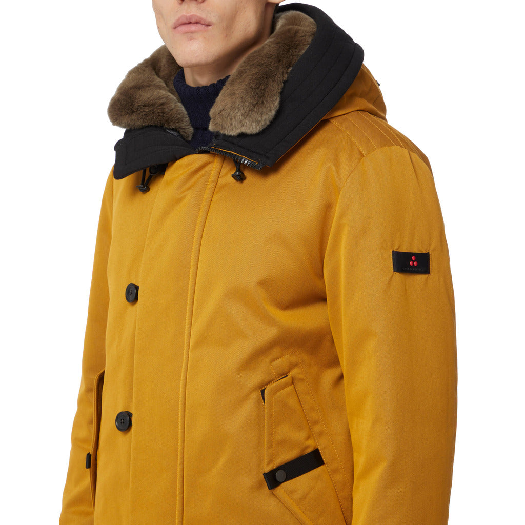 peuterey - parka kasa giallo
