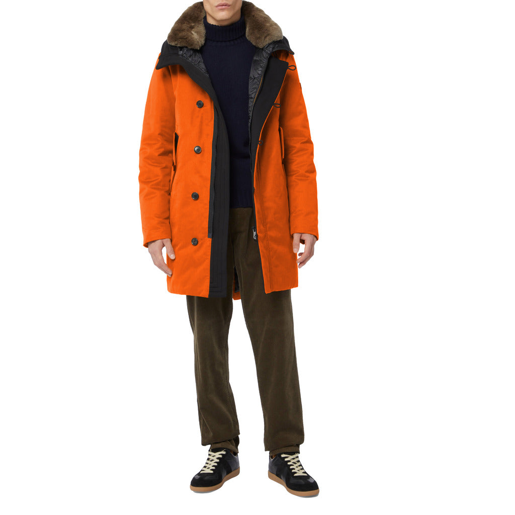 peuterey - parka kasa arancio