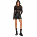 patrizia pepe - shorts in pelle