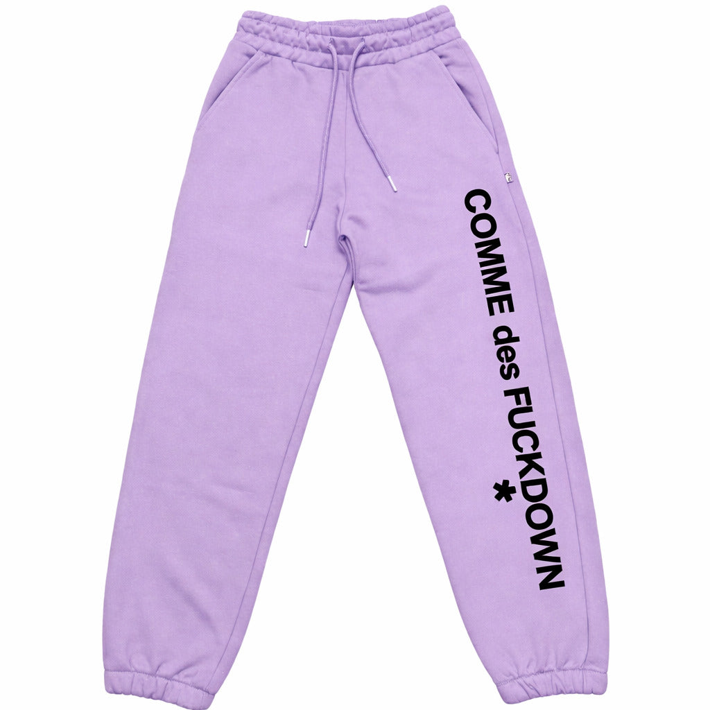 comme des fuckdown - pantaloni felpa lilla
