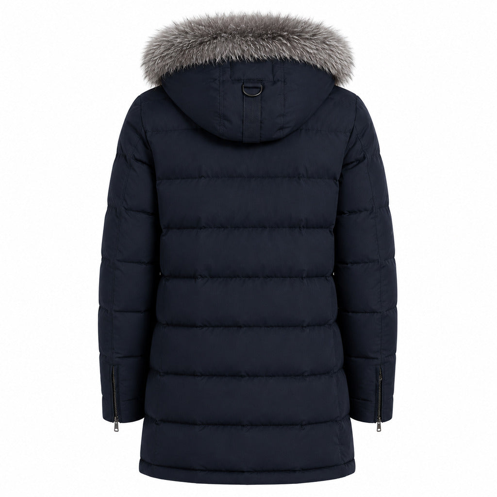 moose knuckles - Giacca lunga con cappuccio