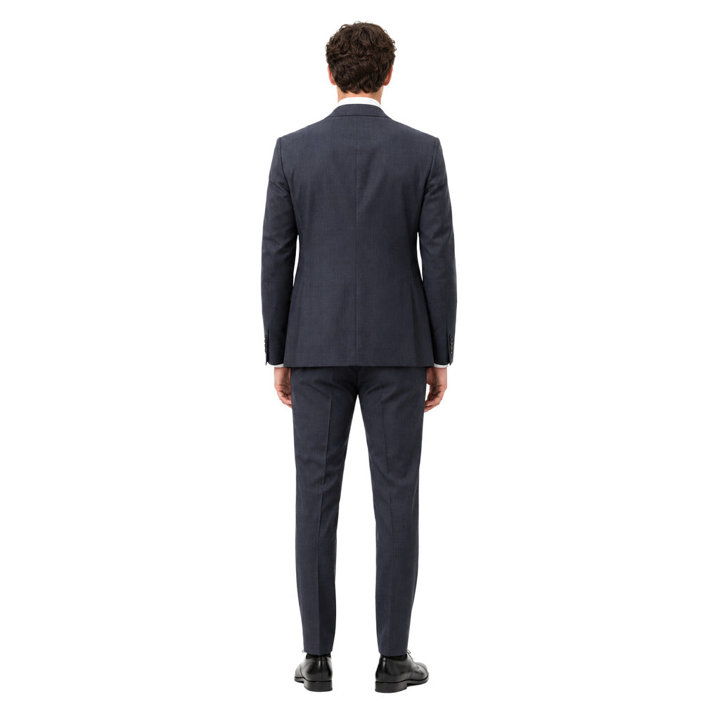 ermenegildo zegna tessuto - Completo lana blu principe di galles