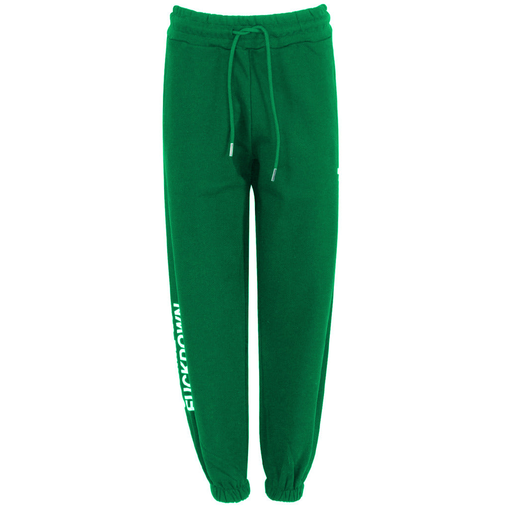 comme des fuckdown - pantaloni felpa verde
