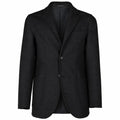 loro piana tessuto - giacca nera