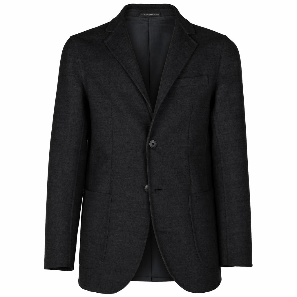 loro piana tessuto - giacca nera