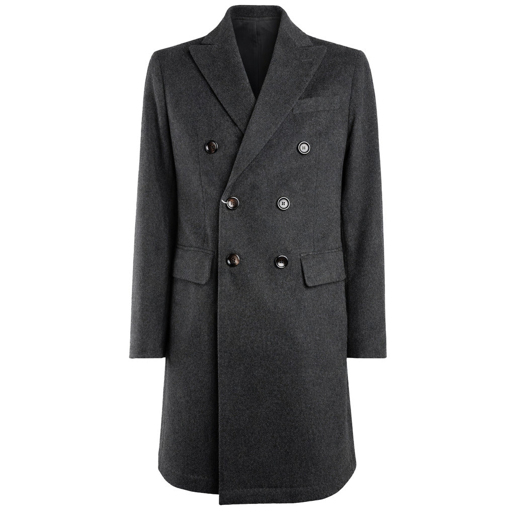 loro piana tessuto - cappotto doppiopetto cashmere