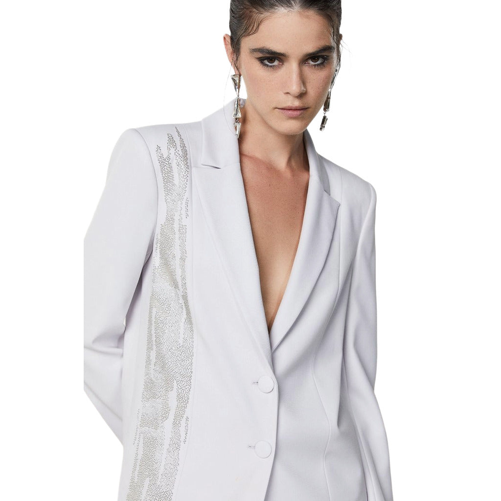 patrizia pepe - giacca eldorado white
