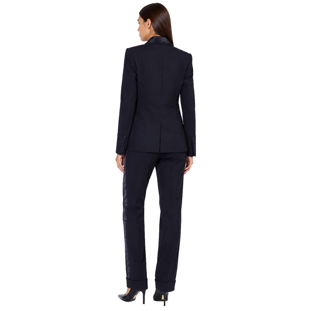loro piana tessuto - completo doppiopetto blu