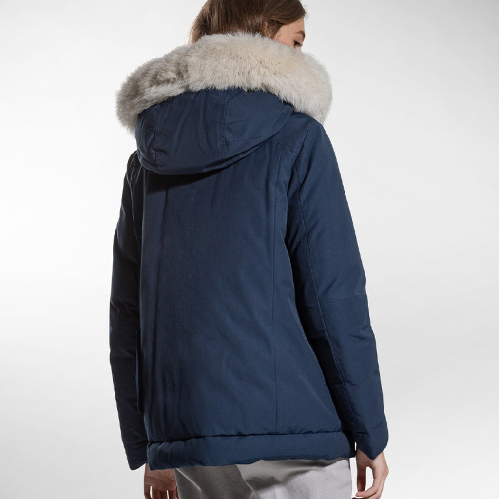peuterey - parka imbottito con pelo