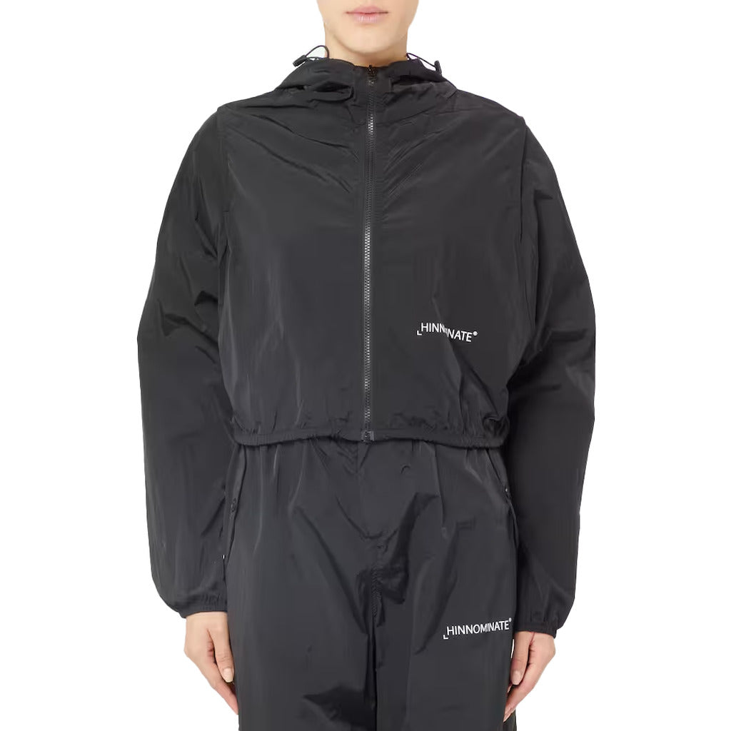 hinnominate - giubbino nylon nero