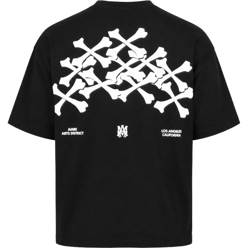 amiri - bones stacked t-shirt