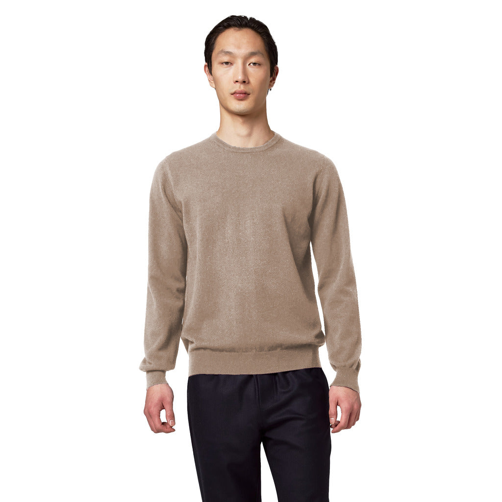 alpha studio - maglia girocollo cashmere