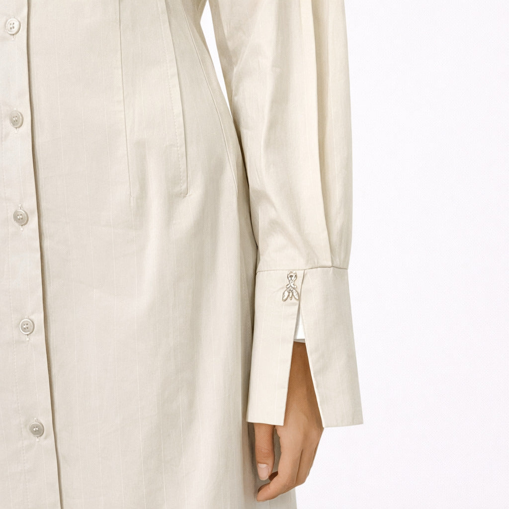 patrizia pepe - abito gessato grigio
