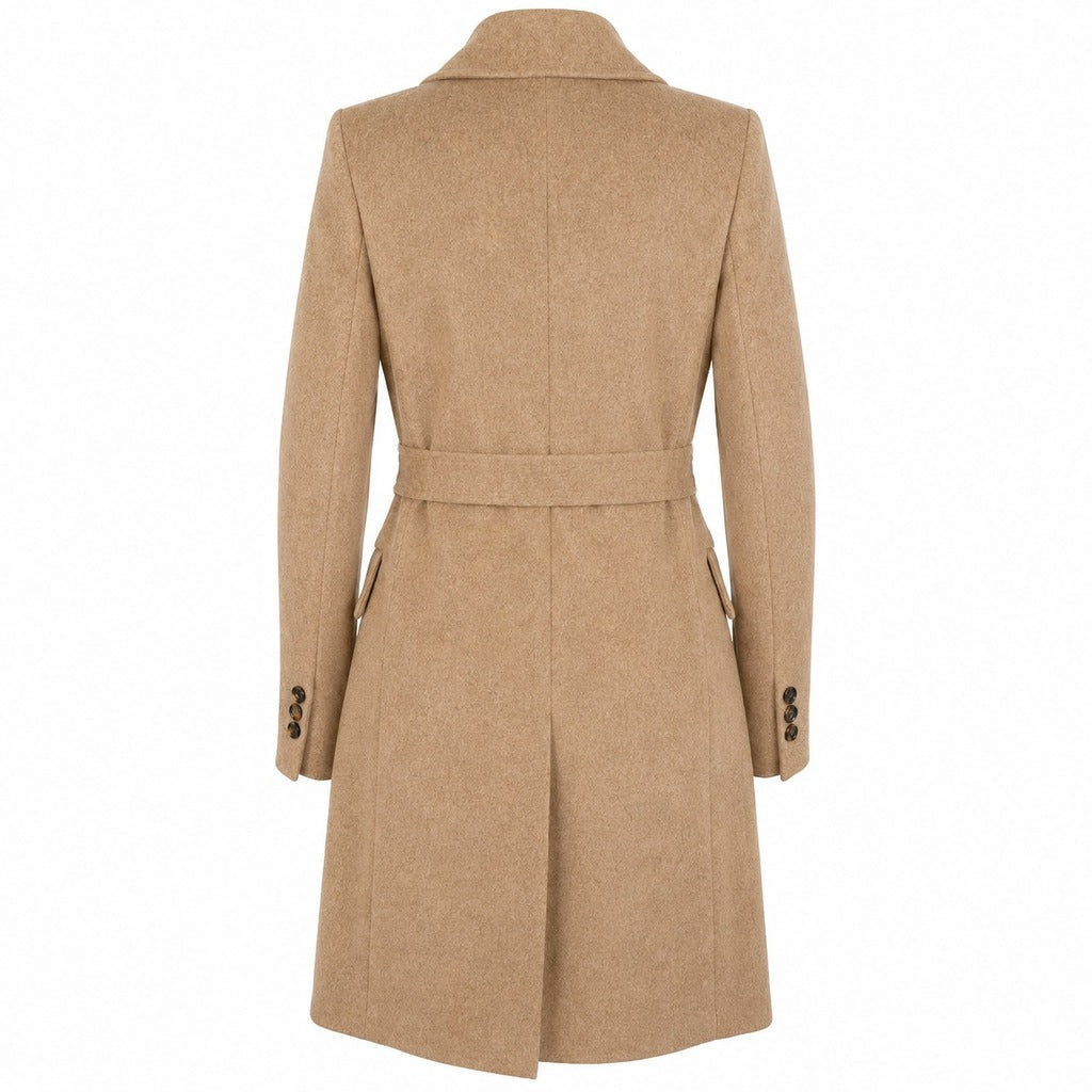 loro piana tessuto - cappotto capolavoro cammello