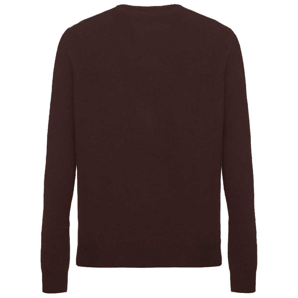 malo - girocollo cashmere moro