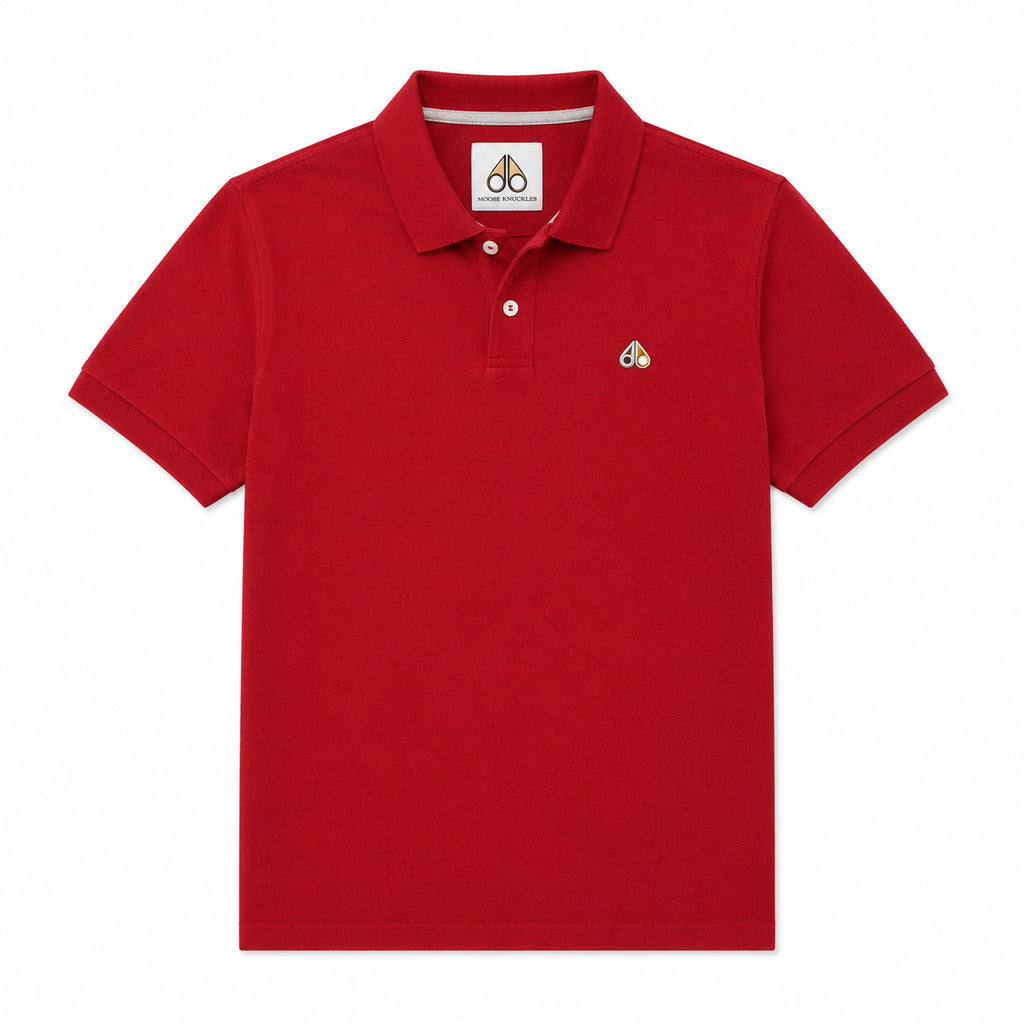 moose knuckles - Polo con logo